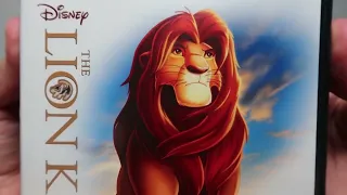 The Lion King 4K Blu-ray Unboxing (One Shot)
