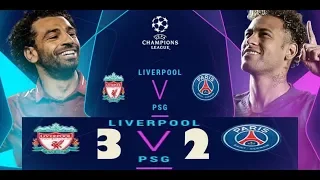 Liverpool vs PSG 3 - 2 Highlights  All Goals  HD