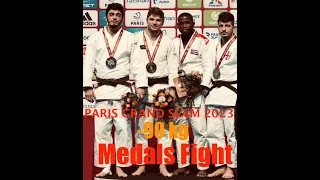 PARIS GRAND SLAM 2023 [ -90 kg Medals Fight ]