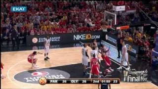 Euroleague Final 4 2010 Semifinal - Partizan Vs Olympiacos [80-83] (Highlights)