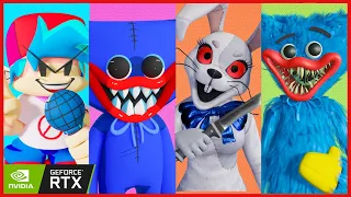 HUGGY WUGGY & VANNY & BOYFRIEND - Fnaf & Poppy Playtime Best Animation Compilation #6