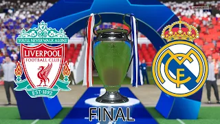 FIFA 22 - Liverpool Vs Real Madrid - UEFA Champions League Final 2022 - 4K Gameplay & Full match