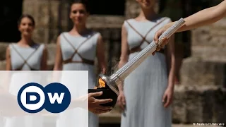 В Греции зажгли олимпийский огонь