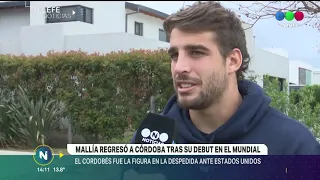 Un puma suelto en Córdoba, Mallía tras su debut en mundial de rugby