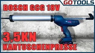 kurz vorgestellt: Bosch Akku Kartuschenpresse GCG18V 600