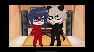 Ladybug and Cat Noir 🐞 🐾 React to ✨Ladynoir✨ and Other edits 💗 #mlb (not copyrighted 💗)