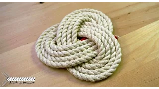 Simple rope mat- rope coaster