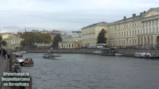 Аничков мост. Кони Клодта. Санкт-Петербург