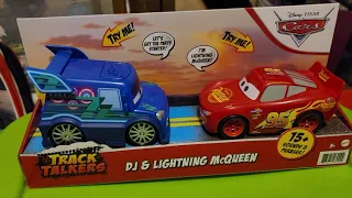 Disney Pixar Cars Mattel, Track Talkers DJ & Lightning McQueen 2-pack review