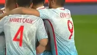 Arda Turan Lob Golazo! Austria 1 2 Turkey Friendly Match 2016