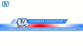 Comisión Permanente Especial de Juventud Niñez y Adolescencia, martes 23 abril 2024