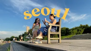 exploring: seoul, south korea (part 1) 🇰🇷 cafes, namsan, han river, myeongdong!