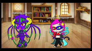 starving venom tells cat dancer a tale of cyberdark end dragon