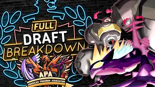 APA FULL DRAFT! Pokemon Sword and Shield! Draft League