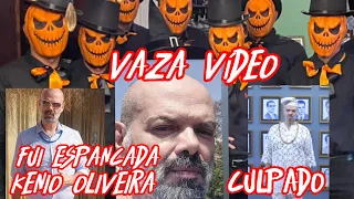 vaza vídeo sobre minha agressão do terreiro do candomblé kenio Oliveira pai do ódio muita violência