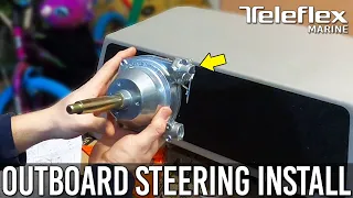 Outboard Steering System Install | NFB Safe-T II - Jon Boat Side Console Conversion Part 3