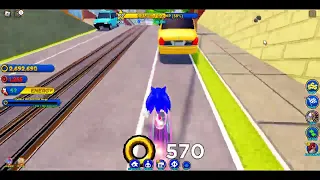 Showcasing City Escape Zone and The New Update [Sonic Speed Simulator]