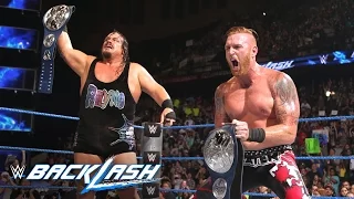 Rhyno & Heath Slater sind schokiert ... und SmackDown Tag Team Champions: Backlash 2016