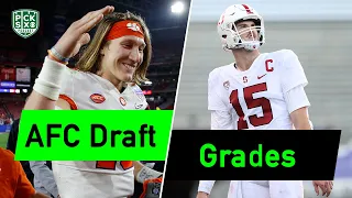 AFC Team-by-team NFL Draft Grades: Broncos get top marks with 'A' while Raiders labeled w/ 'D' draft