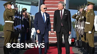 Biden heads to NATO summit amid questions about Ukraine membership, cluster bombs