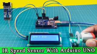 How does work IR SPEED SENSOR | IR SPEED SENSOR  with Arduino UNO[Code and circuit diagram]