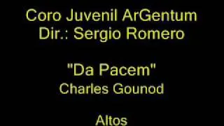 Da Pacem (Gounod) - ALTOS