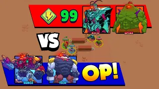 OP TEAMS CRAZIEST BATTLE🔥 100% SATISFYING❗ Brawl Stars Funny Moments & Fails & Wins & Glitches ep862