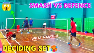 DECIDING SET 🥵 | VEMBARASAN/DHILEEPAN vs ESHWAR/GOKUL | MD SEMI 👌| TN BADMINTON CHAMPIONSHIP 2023