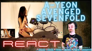 CLEAN Avenged SevenFold Critical Acclaim Cover By A-YEON #drums #react