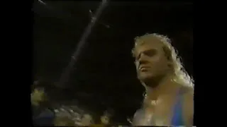 Mr. Perfect coming out to his first original theme music (10/1989).