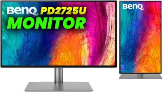 BenQ PD2725U monitor 2024: 27-inch 4K UHD P3 Thunderbolt 3 Designer Monitor