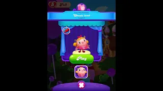 Here is a screen record video of candy crush friends