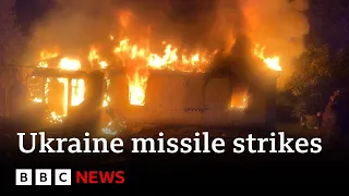 Ukraine and Russia hit by overnight attacks - BBC News