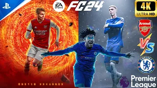 EA FC 24 - Arsenal vs. Chelsea - Premier League 23/24 Full Match Emirates Stadium | PS5™ [4K60]