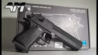 CYBERGUN DESERT EAGLE Fully Licensed / Full Metal / WE OEM / Airsoft Unboxing Review