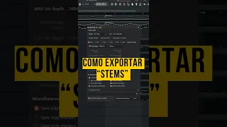 Como exportar STEMS en FL Studio ✅