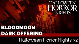 Bloodmoon: Dark Offerings haunted house | Halloween Horror Nights 32 at Universal Orlando