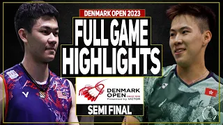 Lee Zii Jia vs Lee Cheuk Yiu Denmark Open 2023 | SF