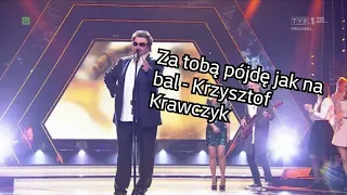 Za tobą pójdę jak na bal - Krzysztof Krawczyk w Jaka to Melodia?