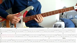 Old brown shoe - The Beatles -  Bass Tutorial with Tabs