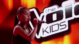 Alexa Sings Girl On Fire   The Voice Kids Australia 2014 mp4