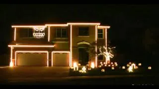 2011 Halloween Light Show To LMFAO's -Party Rock Anthem-!