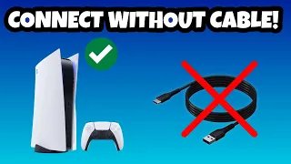 How to Connect PS5 Controller Without USB Cable to PS5 Console! (Wireless Method)