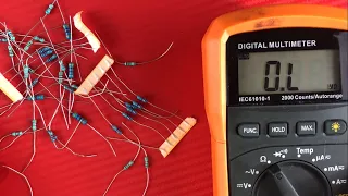 Measuring Resistors With A Multimeter #1 | JMK