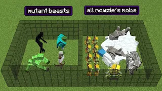 mowzie's mobs vs mutant beast mobs (which side will win?)