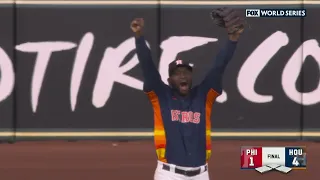 Final out of the 2022 World Series