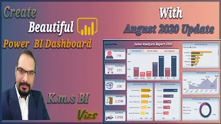 How to create beautiful Power BI dashboard.