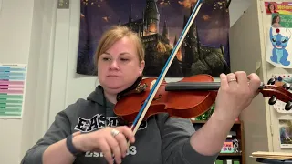 D String Boogie Violin 100 BPM