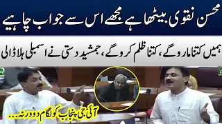 Jamshed Dasti Fiery Speech in National Assembly | Mohsin Naqvi | IG Punjab | TE2W