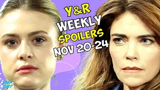 Young and Restless Weekly Spoilers November 20 - 24: Claire Tricks Victoria! #yr #youngandrestless